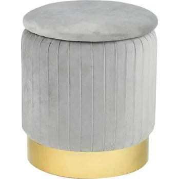 Taburet Taburet Muz -208 L Šedá