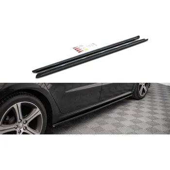 Auto-moto Prahové lišty Peugeot 508 GT Mk1 Facelift černý lesklý plast