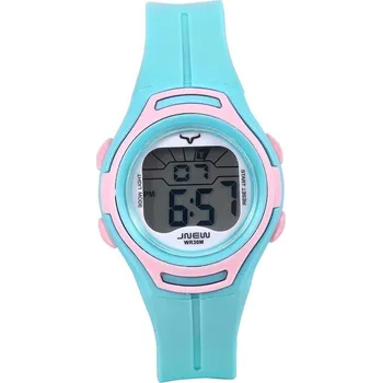 Hodinky Dětské digitální hodinky JNEW azurověrůžové 9690-2 Skladem v ČR