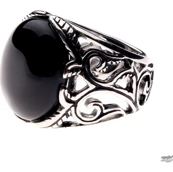 Prsten prsten ETNOX - Big Black Ornament - SR1152