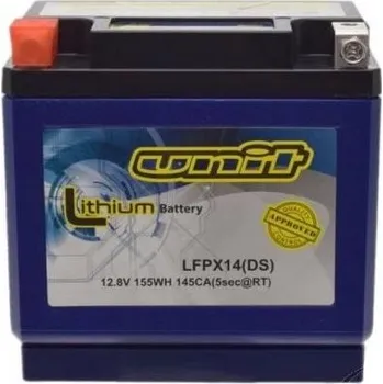 Motobaterie Baterie Lithium 12V, YTX14-BS, WM Moto