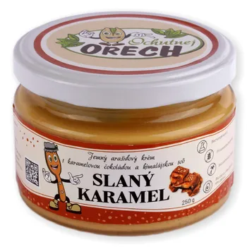 Potravina Ochutnej Ořech Arašídový krém 250 g slaný karamel
