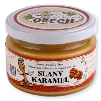 Ochutnej Ořech Arašídový krém 250 g slaný karamel