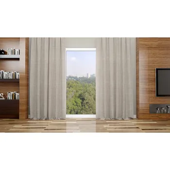 Orbytex Zatemňovací závěs hotový - Alan hnědý Rozměry: Š/V 145x150 (1ks), Vršek závěsu: KROUŽKY