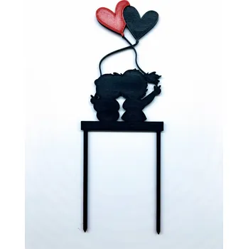 Dortová svíčka Valentýnský zápich #06