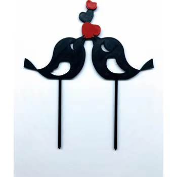 Dortová svíčka Valentýnský zápich #07