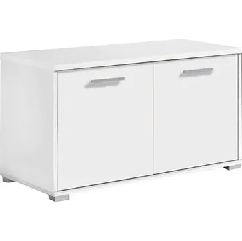 Botník Nízký botník Hit - bílá