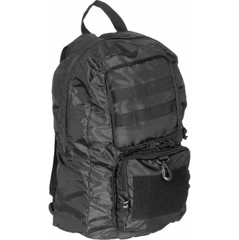 Městský batoh Batoh FOX OUTDOOR - skládací - černý