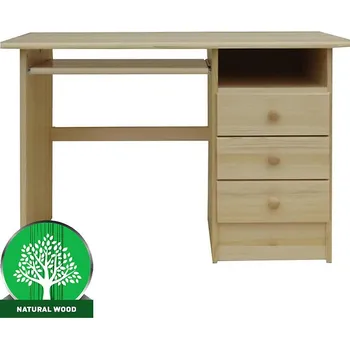 Psací stůl Psací Stůl 115cm Borovice