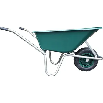 Kolečko Kolečko zahradní PVC korba 100l, zelené