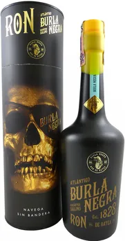 Rum Burla Negra Ron 40 % 0,7 l v dárkové tubě