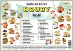 Kupka nakladatelství Sada 24 karet Houby