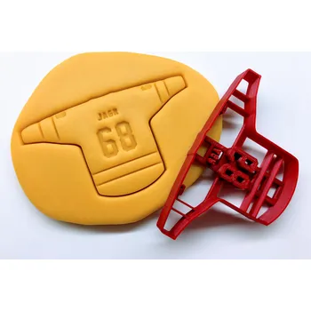 Dortová svíčka Hokejový dres (možnost čísla/jména) vykrajovátko