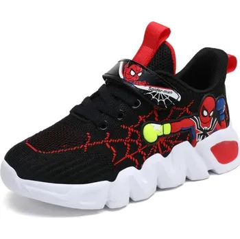 Dětská treková obuv Dětské tenisky Spiderman Barva: Černá, Velikost: 27