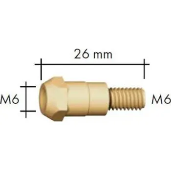 Příslušenství ke svářečce MEZIKUS (DRŽÁK PRŮVLAKU) ABICOR BINZEL 24 / 240A