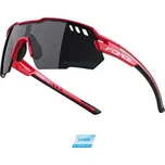 Brýle Force Amoledo, červeno-šedé, černé skla