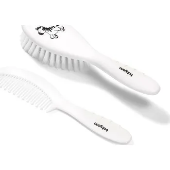 Zubní kartáček BabyOno Hřebínek a kartáček - bílý, 570/03