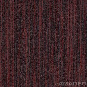 Koberec Kobercové čtverce Modulyss First Decode 329 - červené