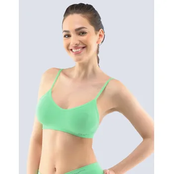 Trenýrky Gina Výhodné balení 5 kusů - Krátký top 07010P Barva/Velikost: sv. zelená / M/L