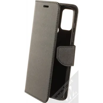 Pouzdro na mobilní telefon 1Mcz Fancy Book flipové pouzdro pro Motorola Moto G50 černá (black)
