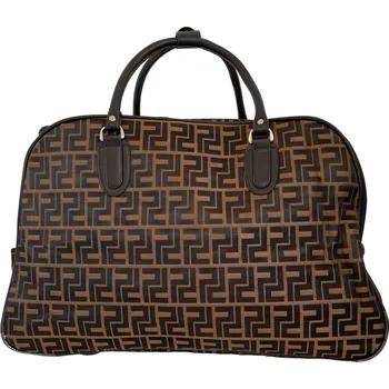 Taška, kabelka na kolečkách s teleskopickým madlem - Zetko červená