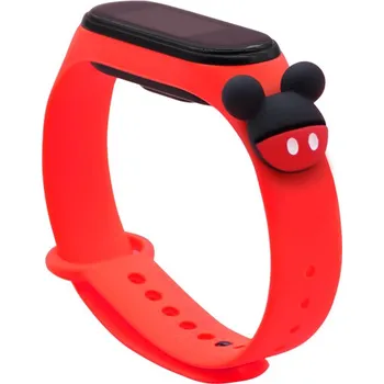 Sportovní měřič Mi Band 5/6 dětský silikonový náramek zvířátka Typ: 14