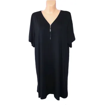 Dámská halenka Dámská halenka se zipem Barva: Černá, Velikost: Univerzální