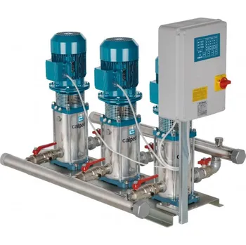 Expanzní nádoba Calpeda BS3V 3MXV 65-3202 3x4kW 400V automatická stanice se třemi frekvenčními měniči ZB00025243