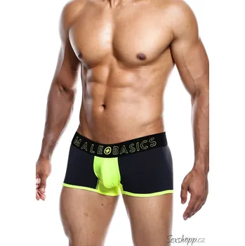 Pánské erotické prádlo Pánské boxerky Neon Trunk Yellow, M