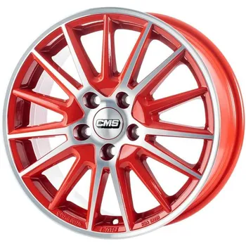 Alu kolo CMS C23 Diamond Red Gloss 6,5x16 5x112 ET46 57,1