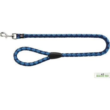 Vodítko pro psa Trixie Vodítko CAVO kulaté - velikost S-M:1,00m/12mm - různé barvy královská modrá