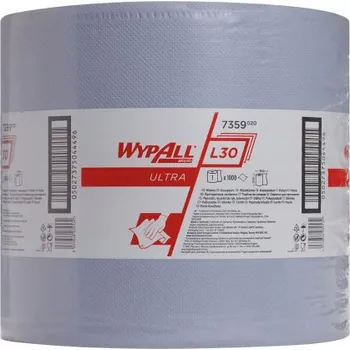 Utěrka WypAll® L30 Ultra průmyslové utěrky v roli, 3vrstvé, modré - 75-7018