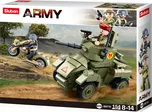 Sluban Army WWII M38-B0710 malý obrněnec