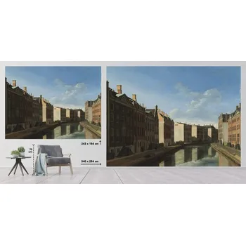 Fototapeta Fototapeta vliesová Gouden Bocht 340x254 cm