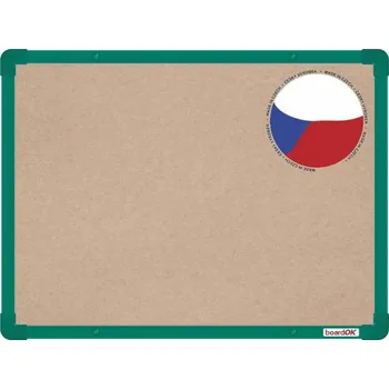 Textilní nástěnka boardOK 60x45 - zelená