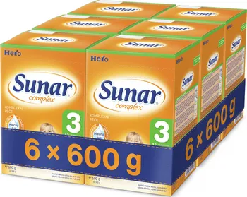 kojenecká výživa Hero Sunar Complex 3