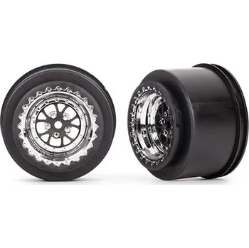 RC vybavení Traxxas disk Weld chromovaný (zadní) (2)