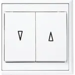 Tlačítko E2 5001114670151 Lune žaluziové bílé