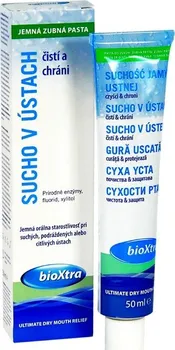 Zubní pasta BioXtra Sucho v ústech zubní pasta jemná 50 ml