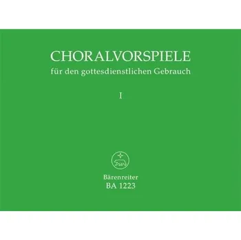 Hudebniny Chorální předehry 1.