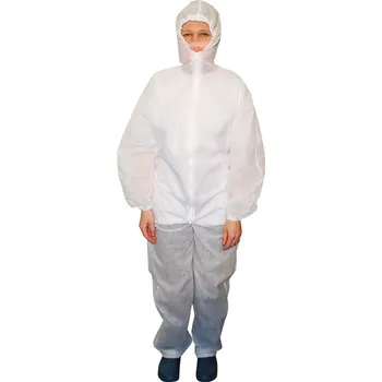 Jednorázový oděv HEDGE MINTO overal / Ochranná kombinéza s kapucí M
