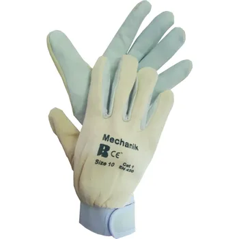 Pracovní rukavice BAN MECHANIK 03042 / Kombinované rukavice 10