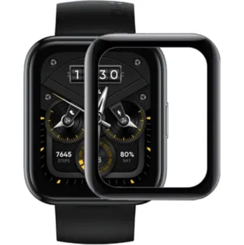 Ochranná fólie s černým okrajem pro Realme Watch