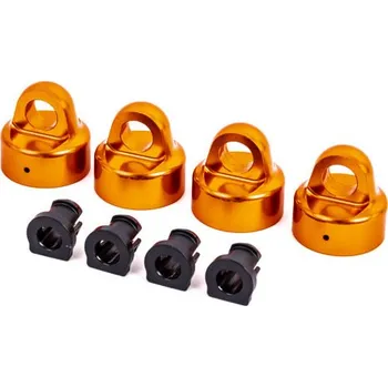 RC vybavení Traxxas hlava tlumiče GT-Maxx hliníková oranžově eloxovaná (4)