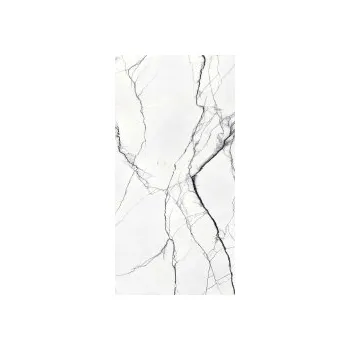 Dlažba Polotovar TechnoArt Stone marble breach B 160x320x1,2 cm lesklá