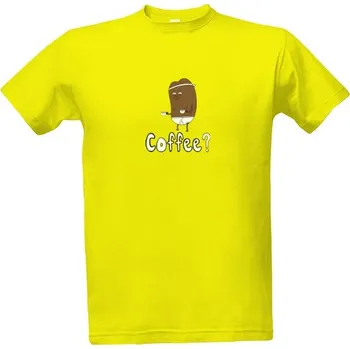 Pánská móda Tričko s potiskem Kafe? pánské