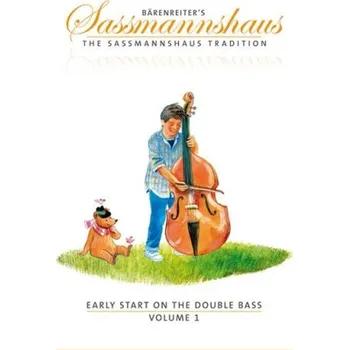 Hudebniny Škola hry na kontrabas (The Sassmannshaus Tradition) set 1 - 3