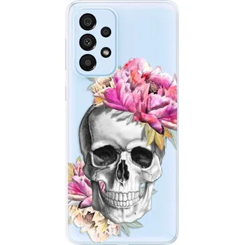 Pouzdro na mobilní telefon Odolné silikonové pouzdro iSaprio - Pretty Skull - Samsung Galaxy A33 5G
