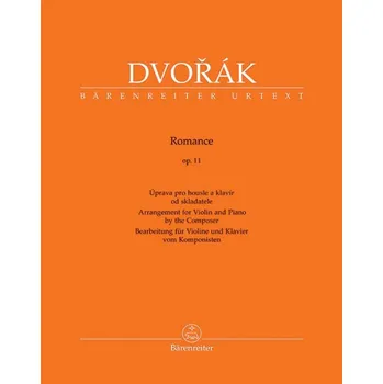 Hudebniny Romance op. 11 - Úprava pro housle a klavír od skladatele