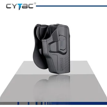 Příslušenství pro sportovní střelbu Pistolové pouzdro pro Glock G19 Gen5 / G19X / G19 / 23 / 32 Gen1 / 2 / 3 / 4 | R-Defender. Cytac® VERZE PRO PRAVÁKA I LEVÁKA Model: Pro leváka